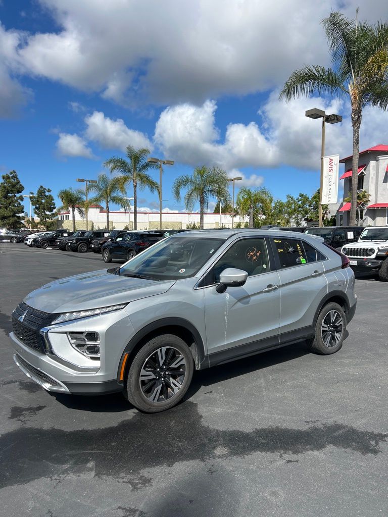 Silver 2025 Mitsubishi Eclipse Cross SE S-AWC SUV / Crossover All-Wheel Drive Continuously Variable Transmission