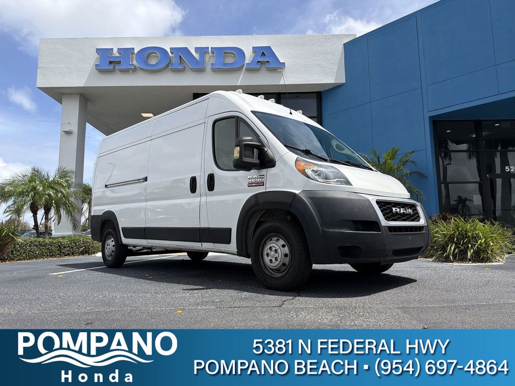 Bright White Clearcoat 2021 RAM ProMaster 2500 159 High Roof Cargo Van FWD Van Front-Wheel Drive 6-Speed Automatic