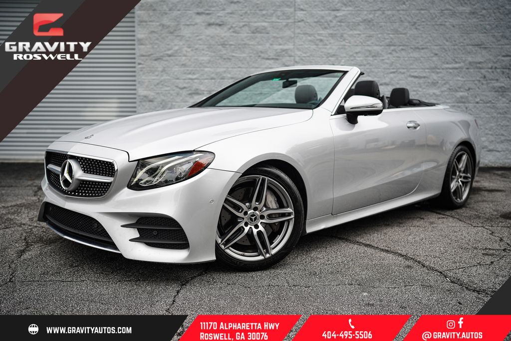 Iridium Silver Metallic 2020 Mercedes-Benz E-Class E 450 Cabriolet RWD Convertible Rear-Wheel Drive 9-Speed Automatic