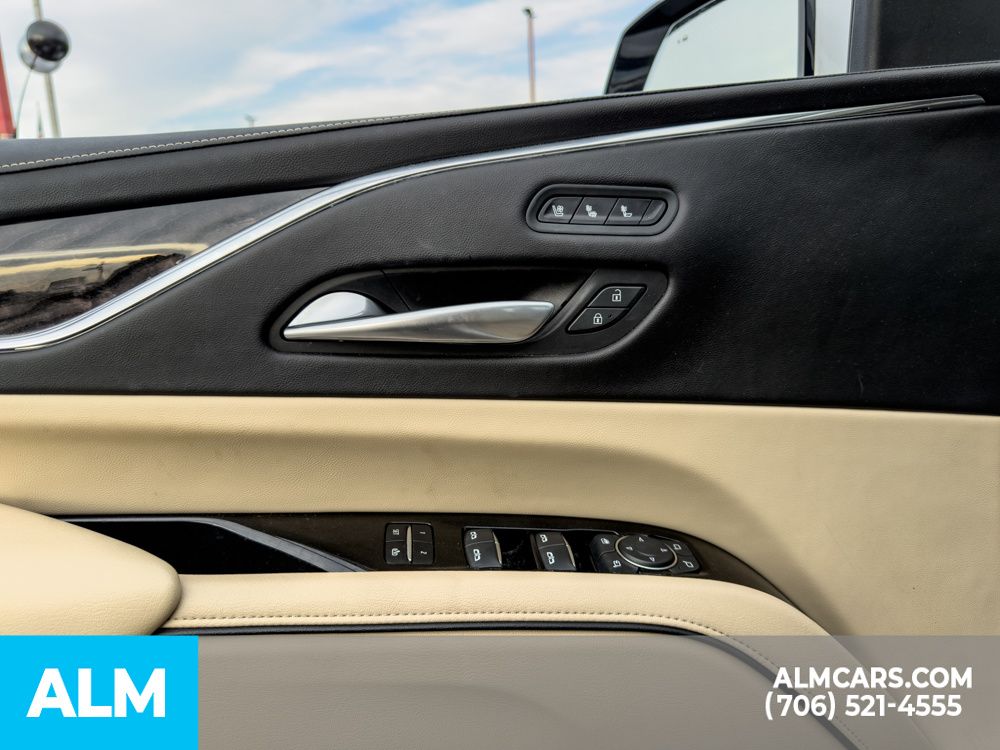 Used 2021 White Cadillac Premium Luxury image 32