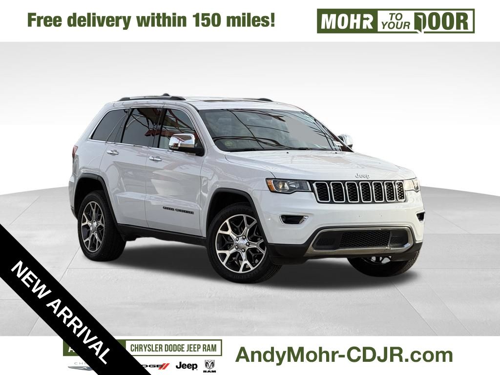 Bright White Clearcoat 2019 Jeep Grand Cherokee Limited 4WD SUV / Crossover Four-Wheel Drive 8-Speed Automatic