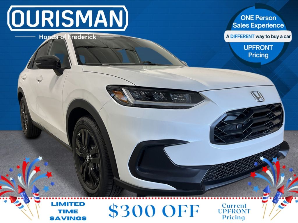 Platinum White Pearl 2026 Honda HR-V SUV / Crossover All-Wheel Drive Continuously Variable Transmission