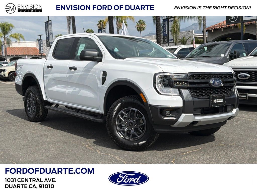 Oxford White 2026 Ford Ranger Pickup Truck Four-Wheel Drive Automatic