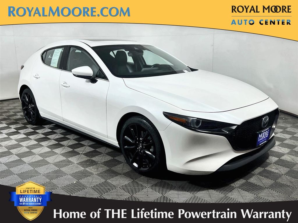 Snowflake White Pearl Mica 2020 Mazda MAZDA3 Premium Hatchback AWD Hatchback All-Wheel Drive 6-Speed Automatic