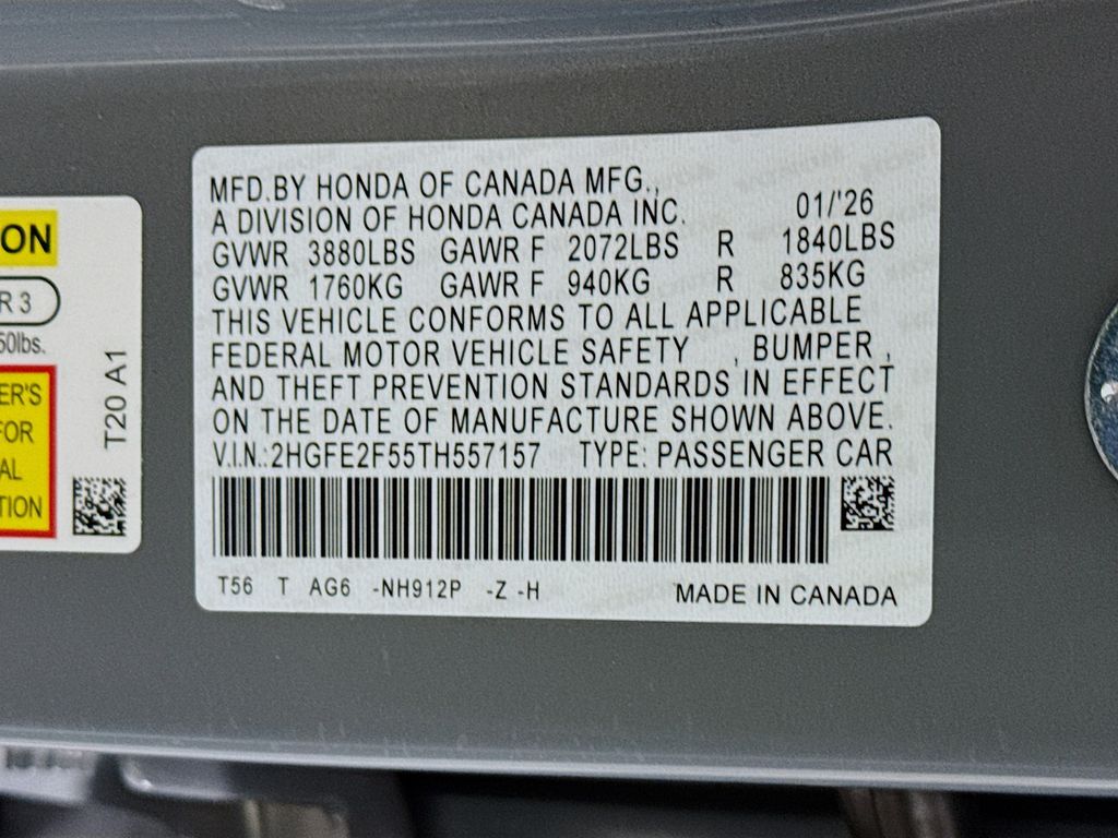 Thumbnail: 2026 Honda Civic - 32