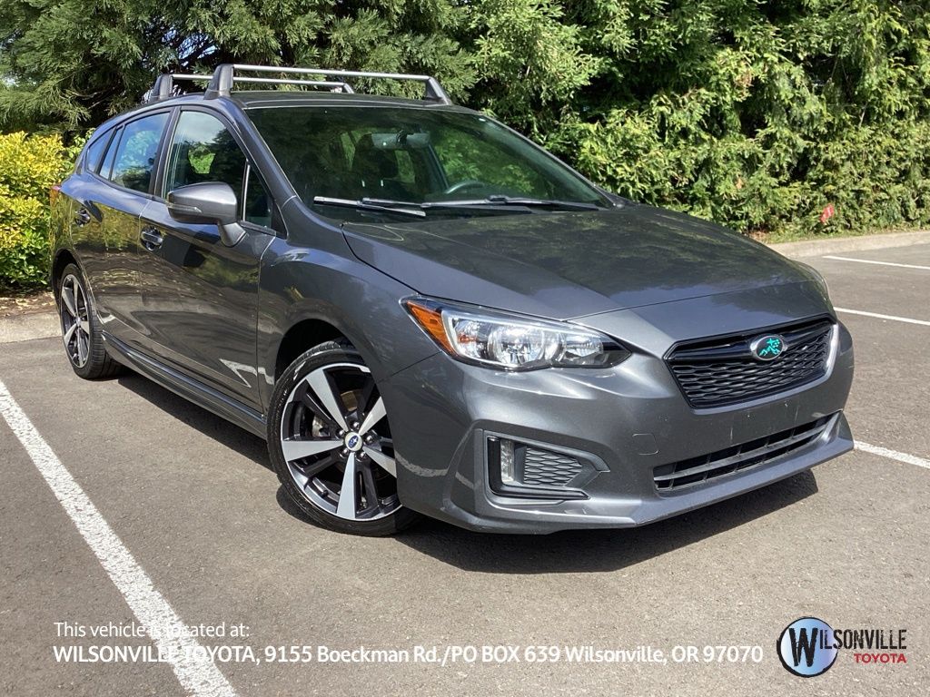 Magnetite Gray Metallic 2018 Subaru Impreza 2.0i Sport Hatchback AWD Hatchback All-Wheel Drive 5-Speed Manual
