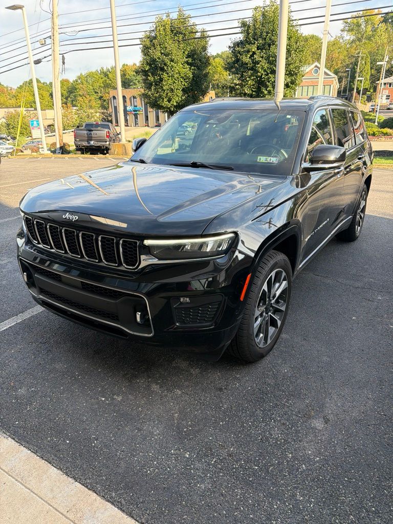 2022 Jeep Grand Cherokee L Overland Black at Phil Fitts Ford