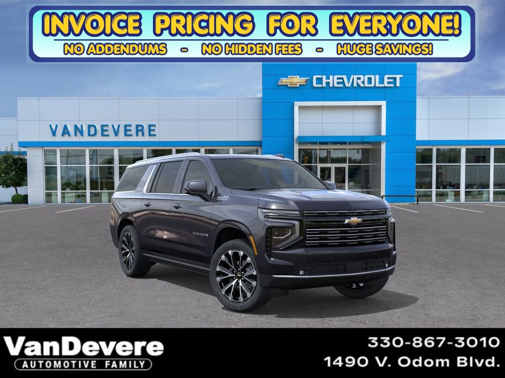 Dark Ash Metallic 2026 Chevrolet Suburban SUV / Crossover Four-Wheel Drive Automatic