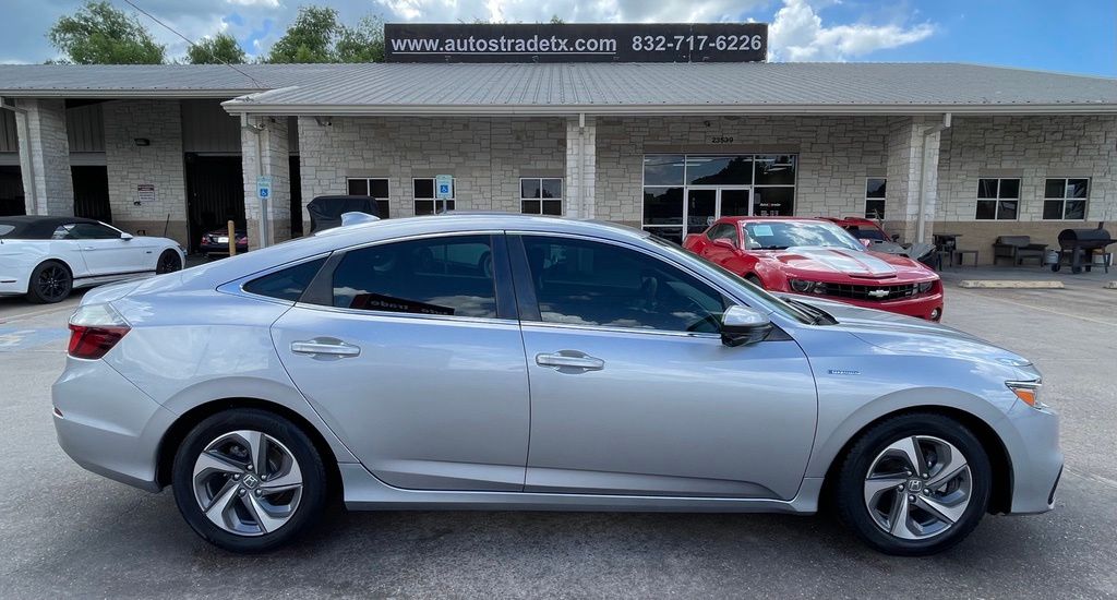 2019 Honda Insight EX Silver at South Houston Nissan