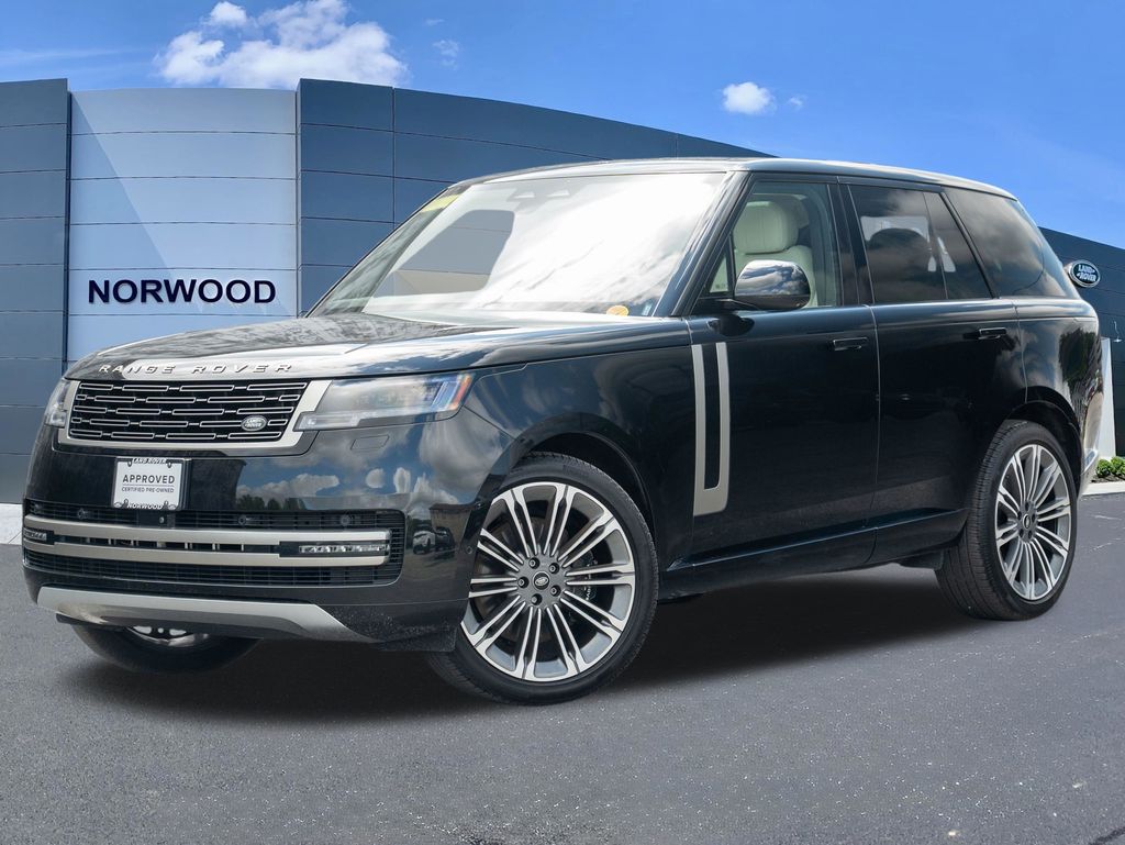 Santorini Black Metallic 2025 Land Rover Range Rover P530 SE AWD SUV / Crossover All-Wheel Drive 8-Speed Automatic