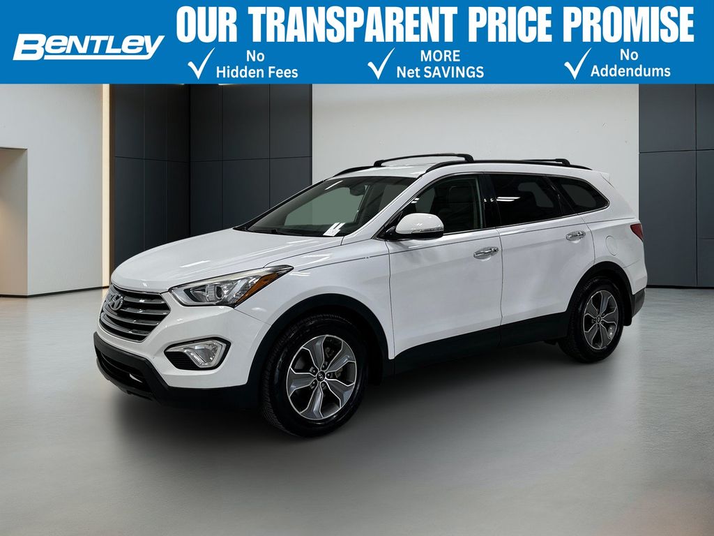 Monaco White 2014 Hyundai Santa Fe SUV / Crossover All-Wheel Drive 6-Speed Automatic