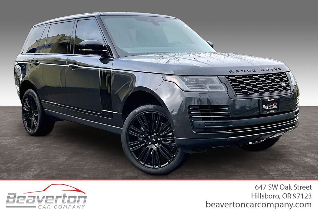 Gray 2021 Land Rover Range Rover SUV / Crossover All-Wheel Drive 8-Speed Automatic