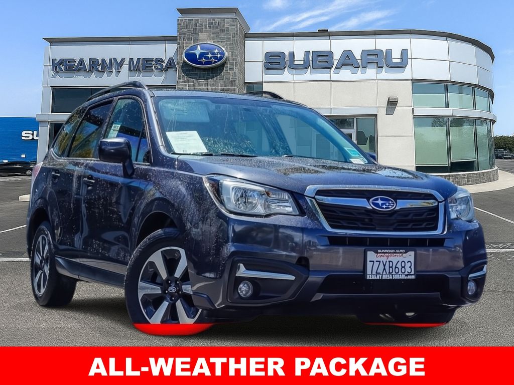 Dark Gray Metallic 2018 Subaru Forester SUV / Crossover All-Wheel Drive Continuously Variable Transmission