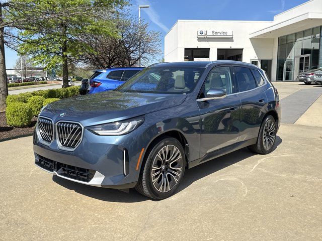 Arctic Race Blue Metallic 2025 BMW X3 30 xDrive SUV / Crossover All-Wheel Drive 8-Speed Automatic