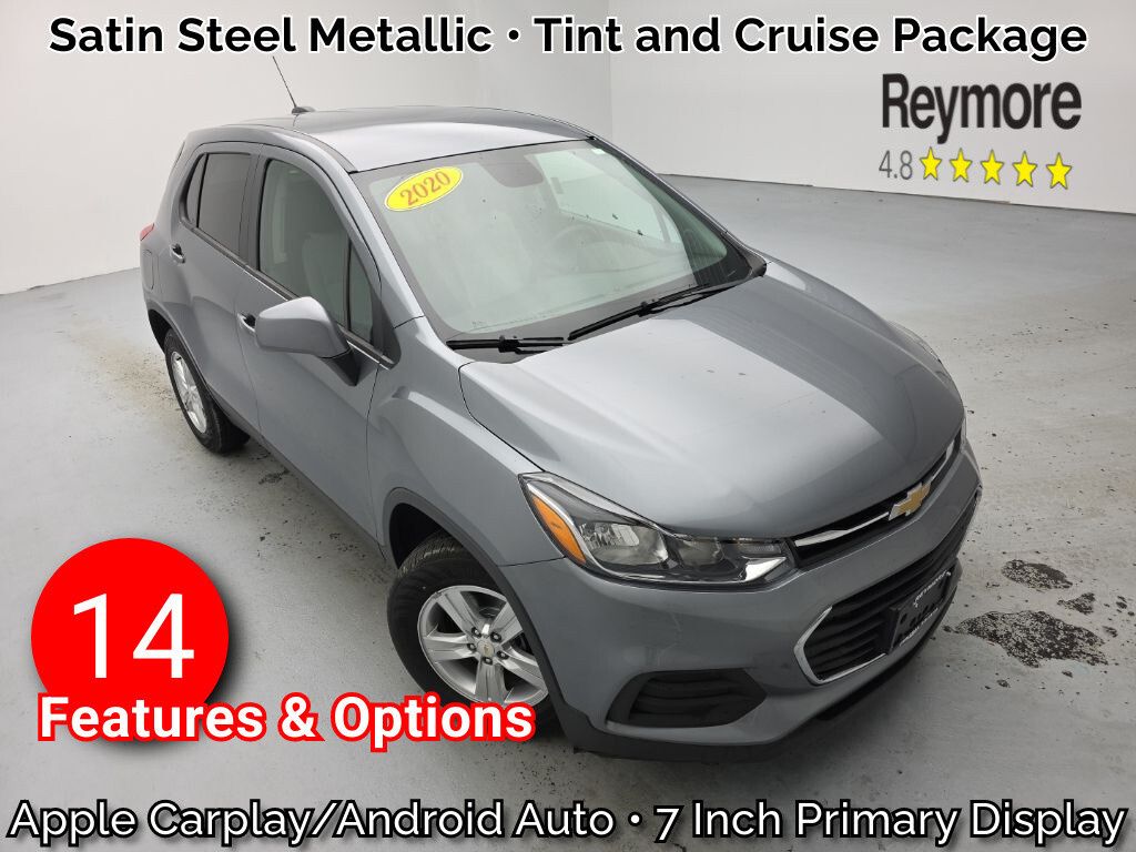 Gray (Satin Steel Metallic) 2020 Chevrolet Trax SUV / Crossover Front-Wheel Drive 6-Speed Automatic