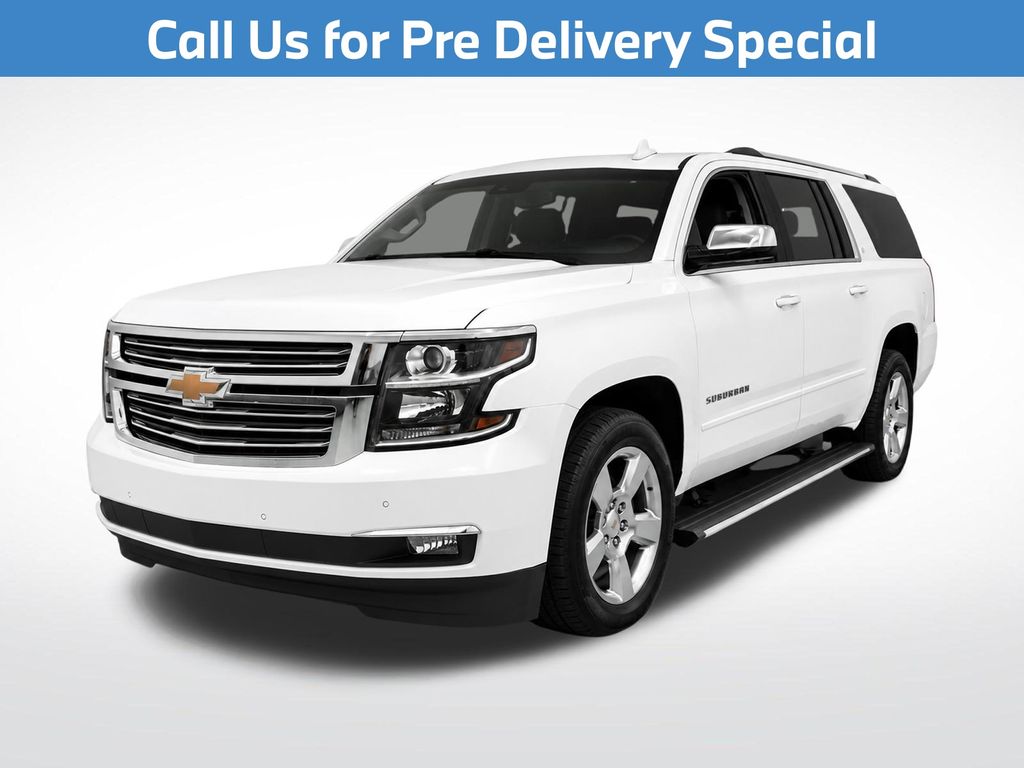 Summit White 2020 Chevrolet Suburban SUV / Crossover Four-Wheel Drive 6-Speed Automatic Overdrive