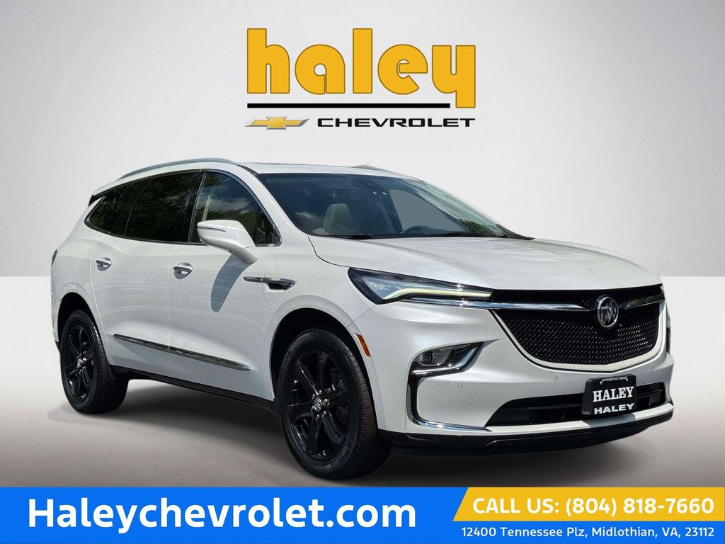 White Frost Tricoat 2023 Buick Enclave SUV / Crossover Four-Wheel Drive 9-Speed Automatic