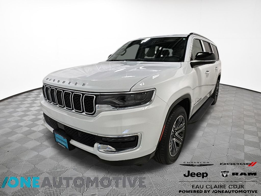 Bright White Clearcoat 2023 Jeep Wagoneer L SUV / Crossover Four-Wheel Drive 8-Speed Automatic