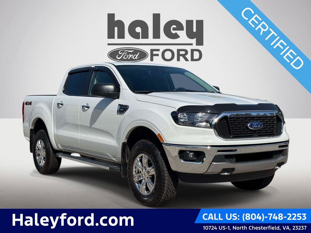 Oxford White 2022 Ford Ranger Pickup Truck Four-Wheel Drive Automatic