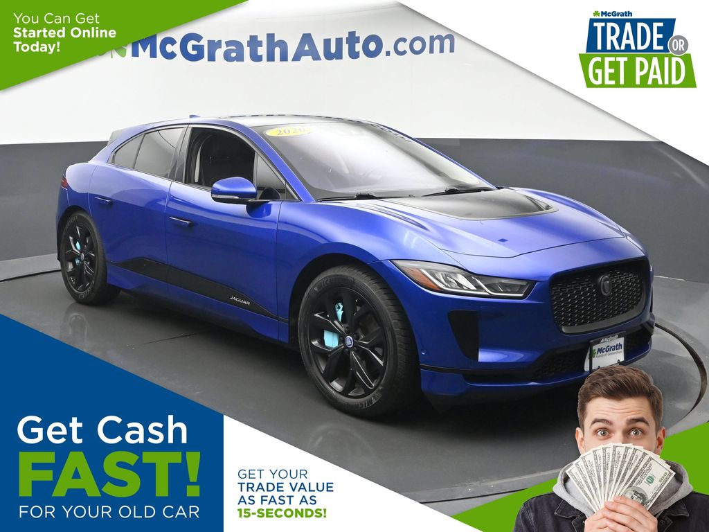 Caesium Blue Metallic 2020 Jaguar I-PACE SUV / Crossover All-Wheel Drive Automatic
