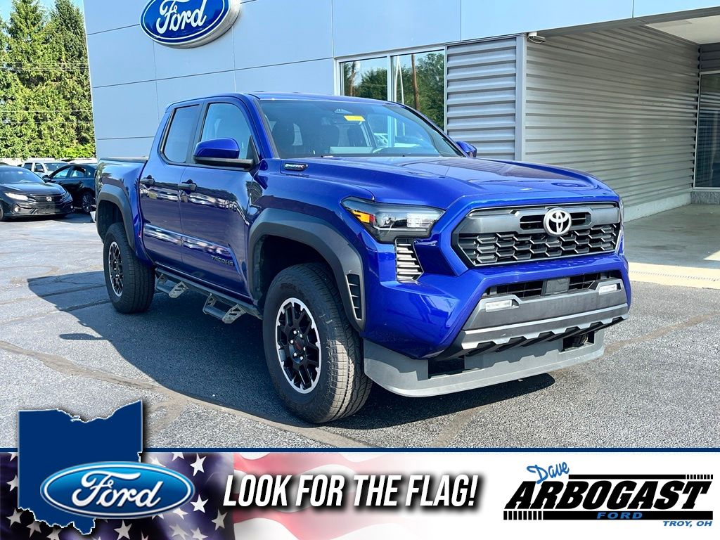 Blue Crush Metallic 2025 Toyota Tacoma Pickup Truck Four-Wheel Drive 8-Speed Automatic