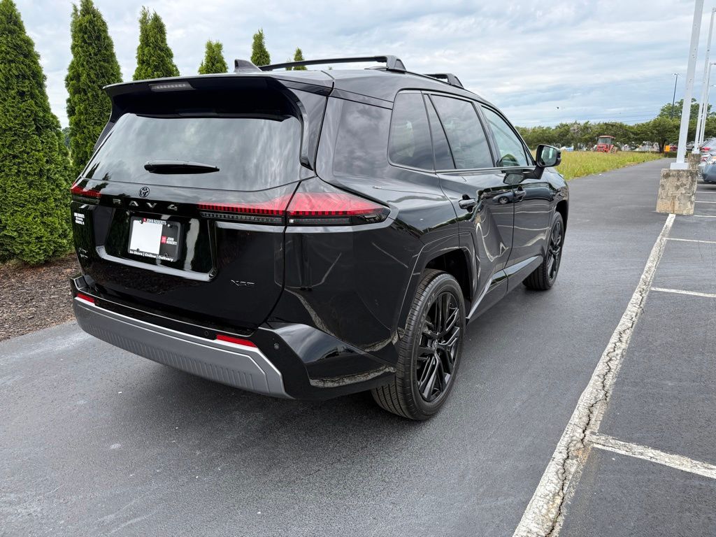 Midnight Black Metallic 2026 Toyota RAV4 XSE AWD SUV / Crossover All-Wheel Drive Continuously Variable Transmission