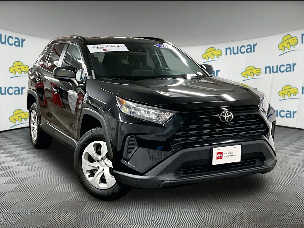 Midnight Black Metallic 2020 Toyota RAV4 SUV / Crossover All-Wheel Drive 8-Speed Automatic