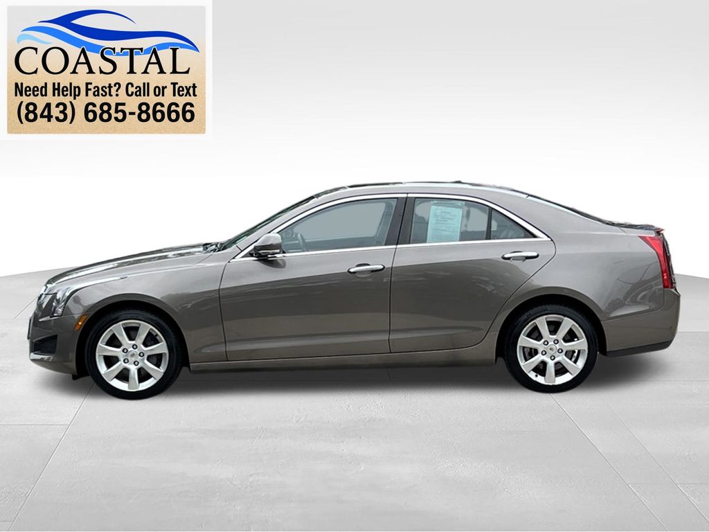 2014 Cadillac ATS 2.0L Turbo Luxury Gray at Stokes Honda North