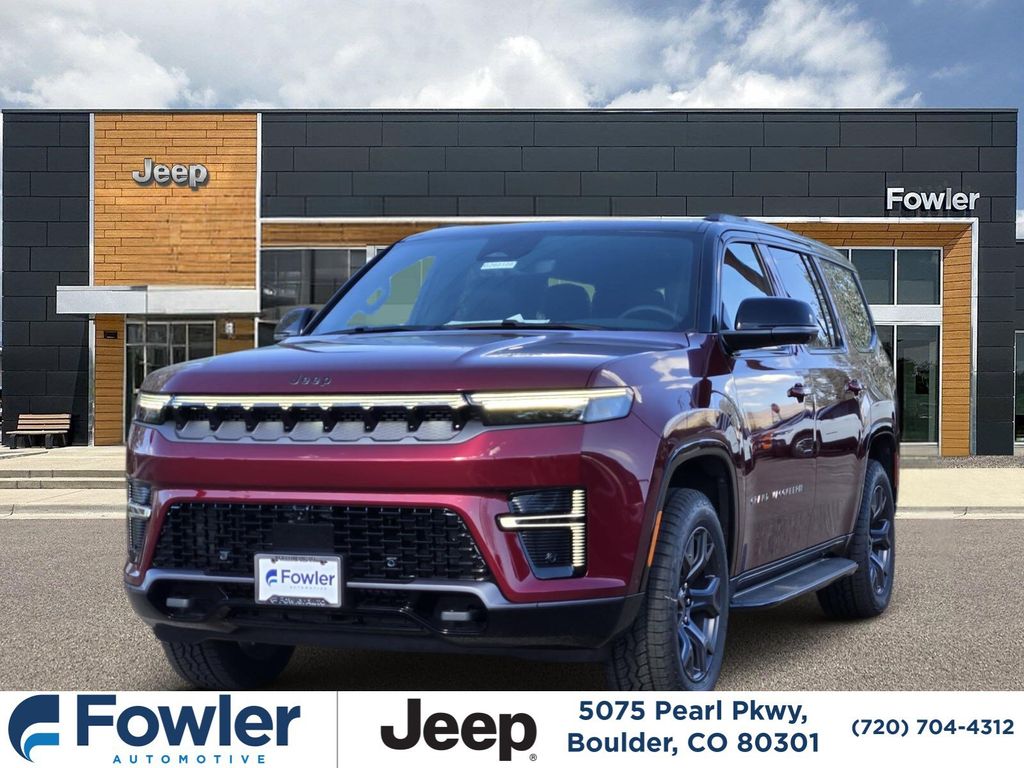 Velvet Red Pearlcoat 2026 Jeep Grand Wagoneer SUV / Crossover Four-Wheel Drive 8-Speed Automatic