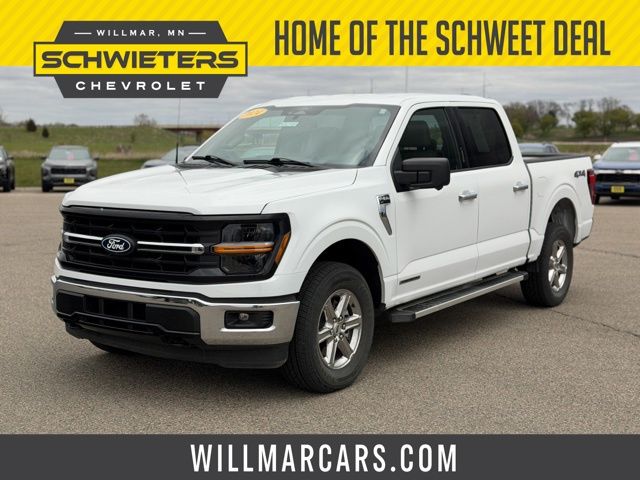 Oxford White 2024 Ford F-150 Pickup Truck Four-Wheel Drive Automatic