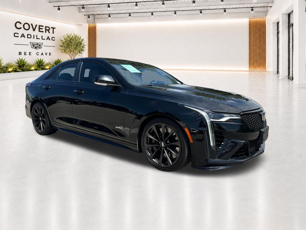 Black Raven 2023 Cadillac CT4-V Blackwing Sedan Rear-Wheel Drive Automatic