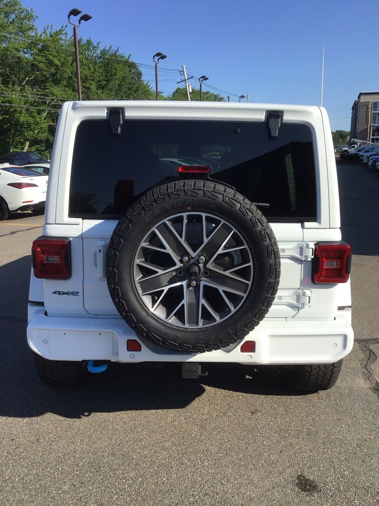 2024 Bright White Clearcoat Jeep Wrangler High Altitude 4xe 4X4 SUV