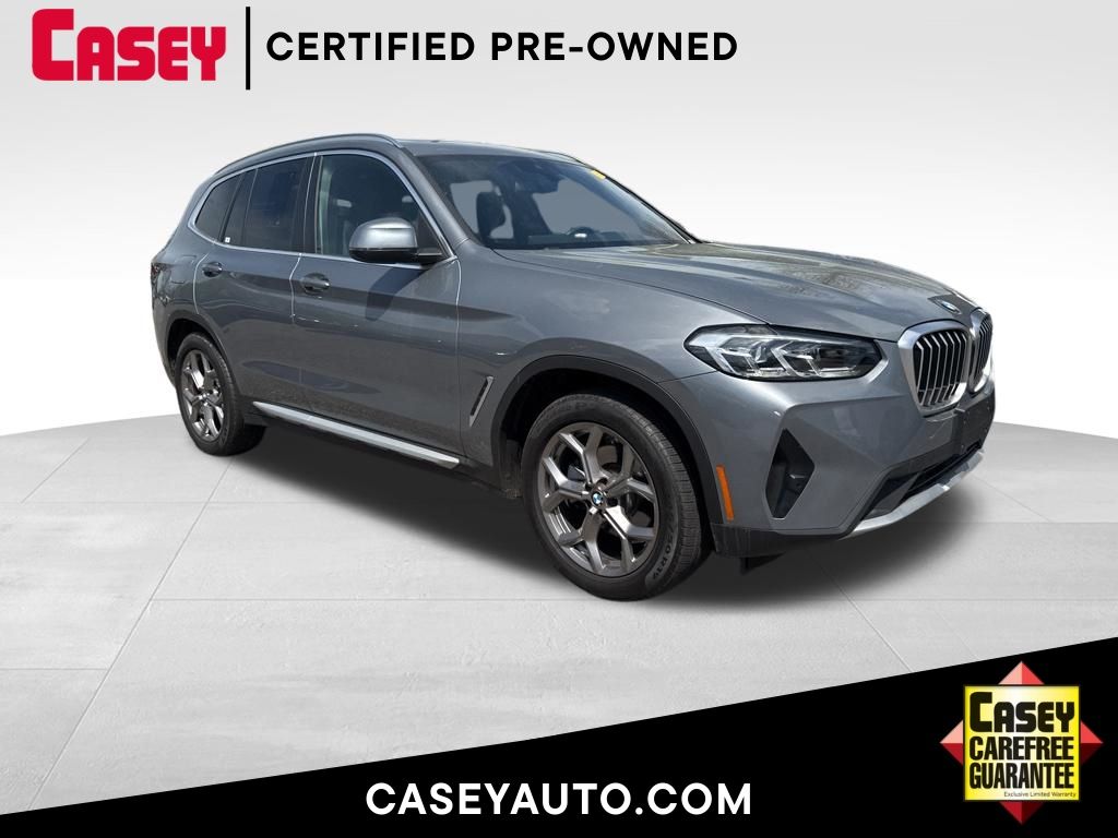 Skyscraper Gray Metallic 2023 BMW X3 xDrive30i AWD SUV / Crossover All-Wheel Drive 8-Speed Automatic