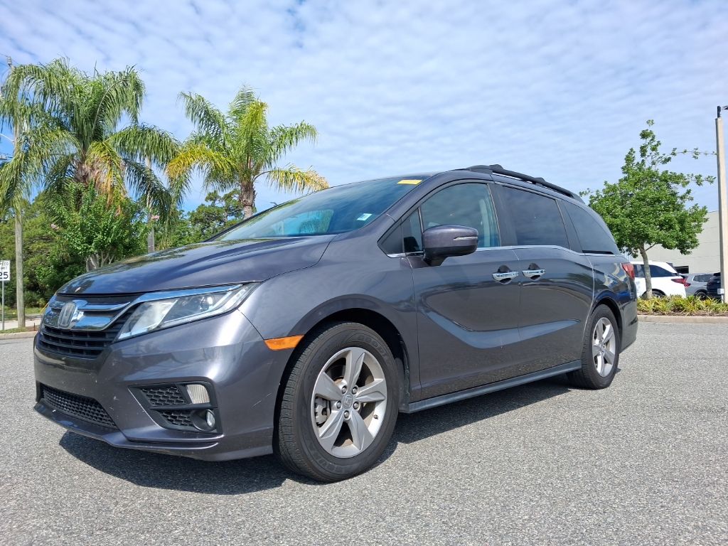 Gray 2020 Honda Odyssey EX-L FWD Minivan Front-Wheel Drive Automatic