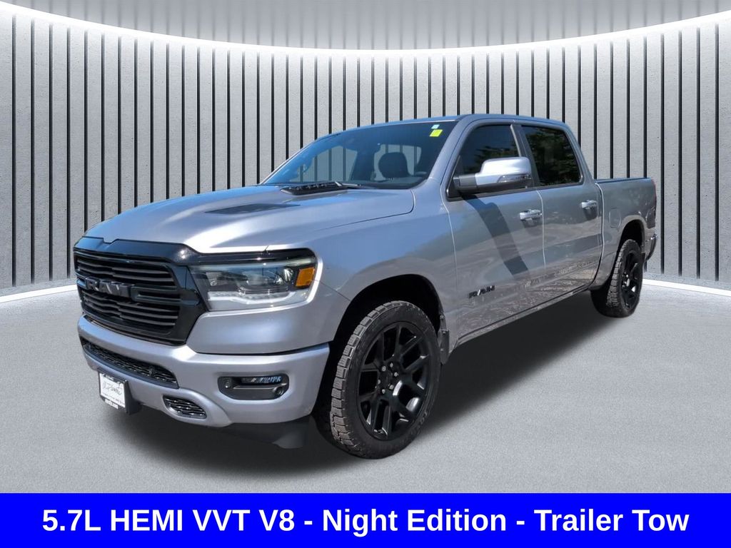 Billet Silver Metallic Clearcoat 2023 RAM 1500 Pickup Truck 8-Speed Automatic