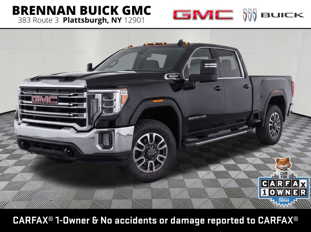 Onyx Black 2022 GMC Sierra 2500HD Pickup Truck Four-Wheel Drive 6-Speed Automatic