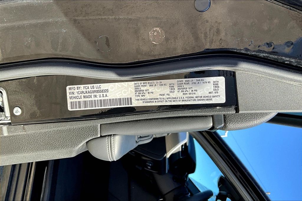 2024 Jeep Grand Cherokee L Altitude X Black at Traditions Chevrolet