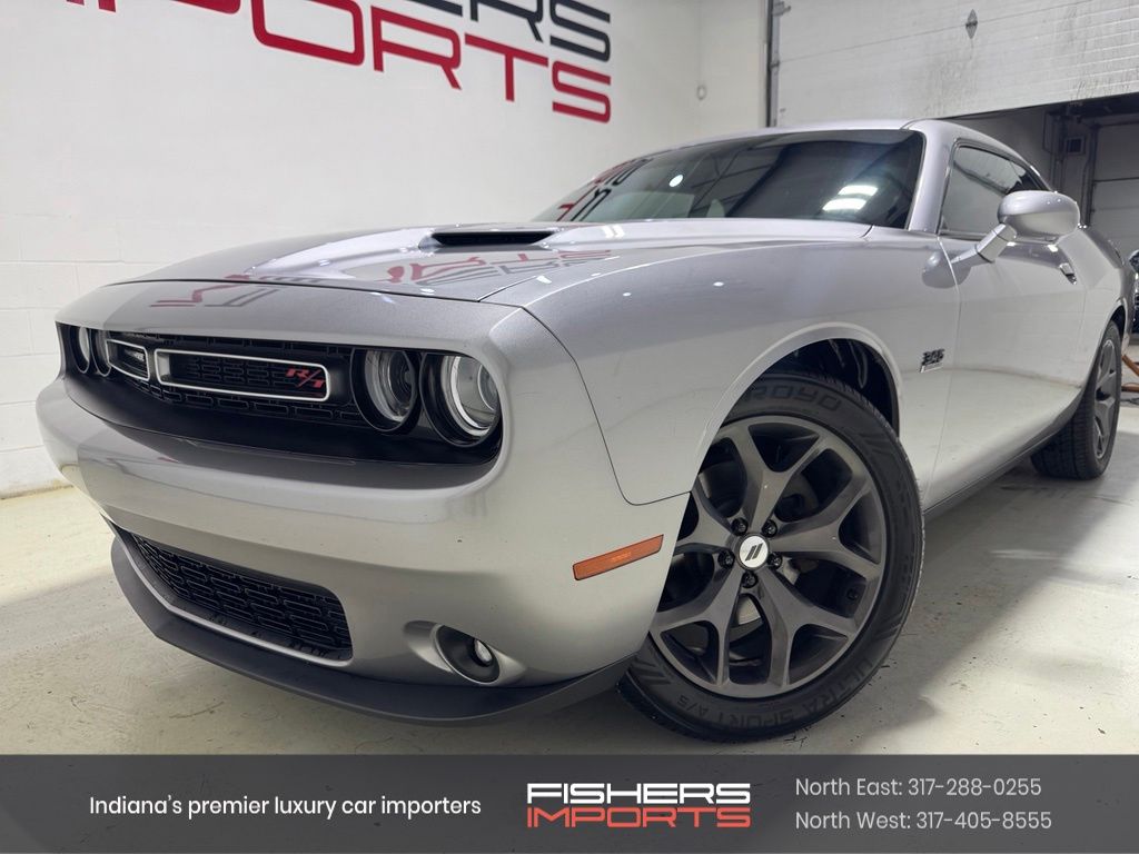 Silver (Billet Clearcoat) 2018 Dodge Challenger Coupe Rear-Wheel Drive 8-Speed Automatic