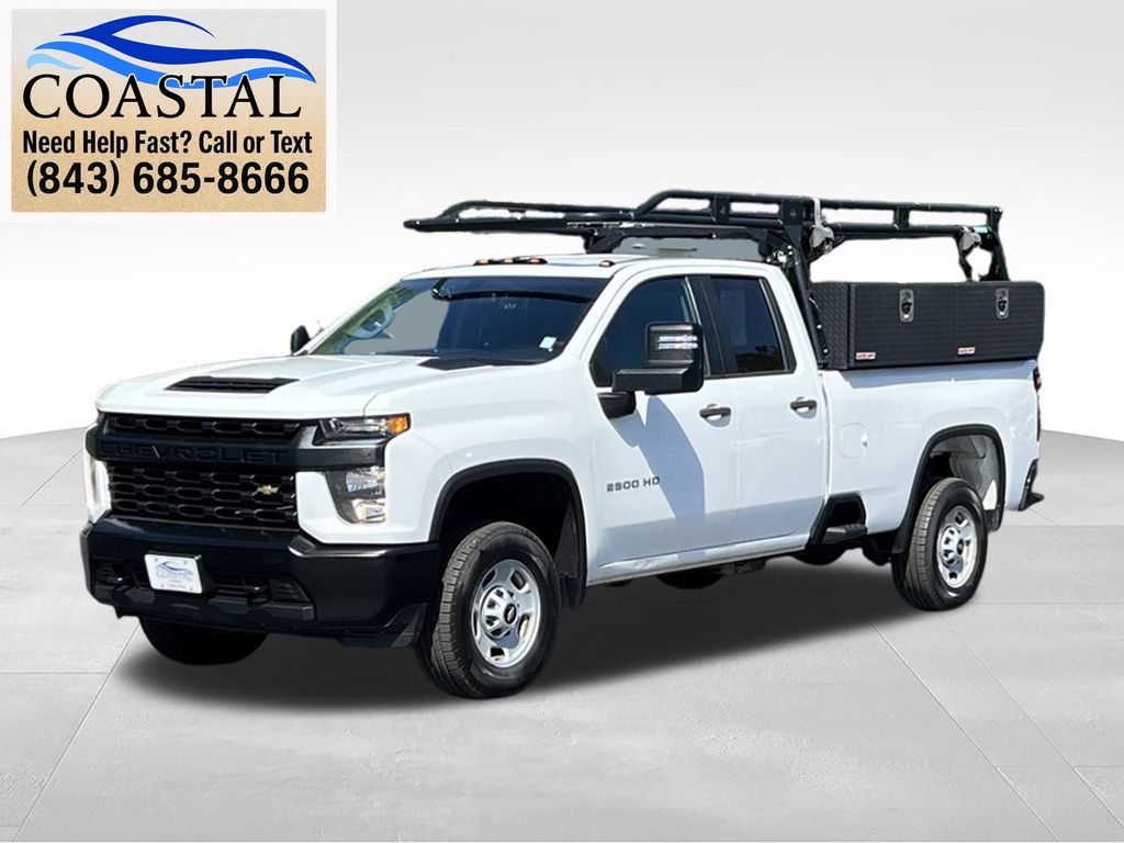 2022 Chevrolet Silverado 2500HD Work Truck White at Coastal Chevrolet Cadillac
