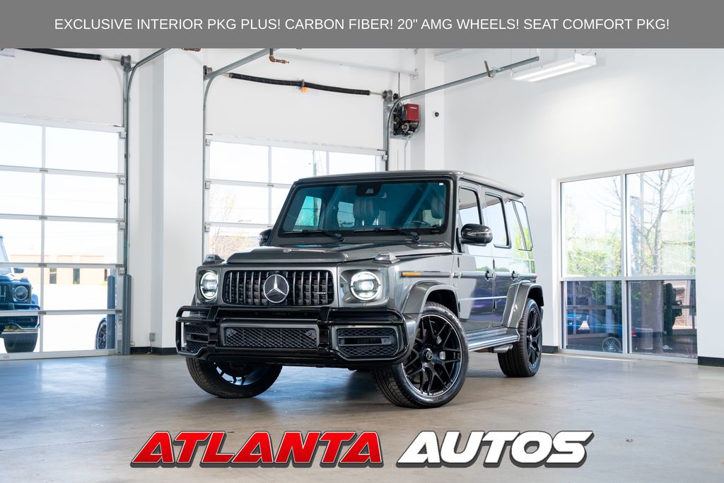 Gray (designo Graphite Metallic) 2020 Mercedes-Benz G-Class AMG G 63 4MATIC SUV / Crossover All-Wheel Drive 9-Speed Automatic