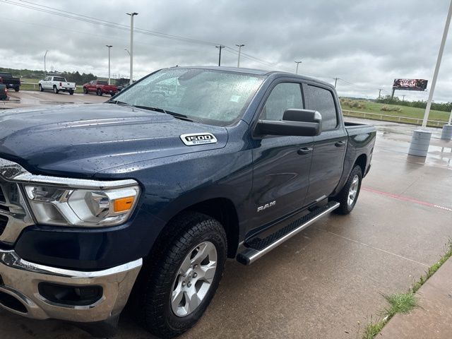 Patriot Blue Pearlcoat 2023 RAM 1500 Pickup Truck Four-Wheel Drive 8-Speed Automatic