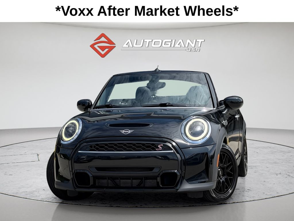 Midnight Black 2024 MINI Cooper S Convertible FWD Convertible Front-Wheel Drive 7-Speed Automatic
