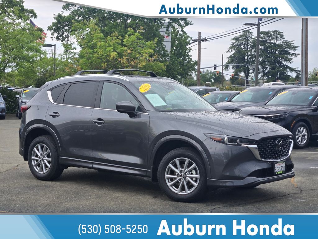 Machine Gray Metallic 2025 Mazda CX-5 2.5 S Preferred AWD SUV / Crossover All-Wheel Drive 6-Speed Automatic