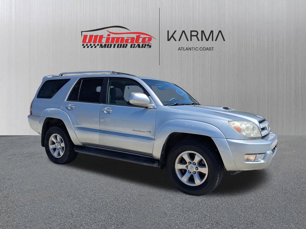 Silver 2005 Toyota 4Runner Sport Edition V8 4WD SUV / Crossover Four-Wheel Drive 5-Speed Automatic Overdrive