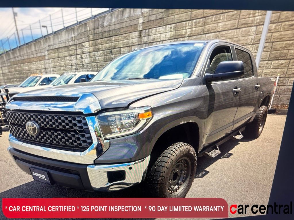 Magnetic Gray Metallic 2018 Toyota Tundra Pickup Truck Four-Wheel Drive 6-Speed Automatic Overdrive