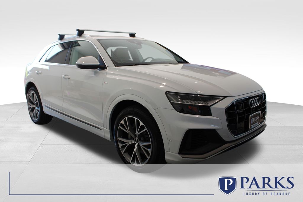 Glacier White Metallic 2021 Audi Q8 quattro Prestige 55 TFSI SUV / Crossover All-Wheel Drive 8-Speed Automatic