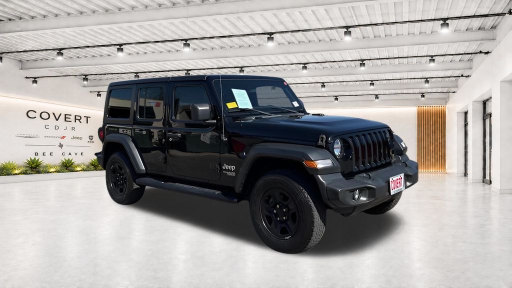 Used Car 2021 Jeep Wrangler  Unlimited Sport For Sale Under $30,000 In Austin, Texas