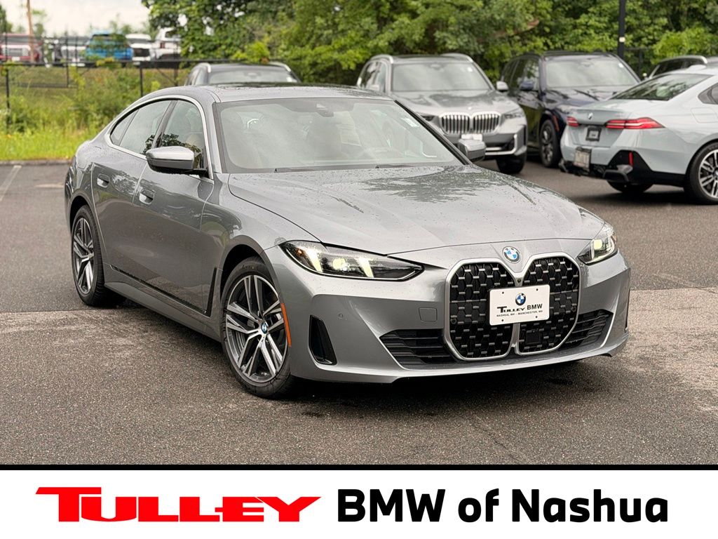 Gray (Skyscraper Grey Metallic) 2026 BMW 4 Series Sedan All-Wheel Drive 8-Speed Automatic