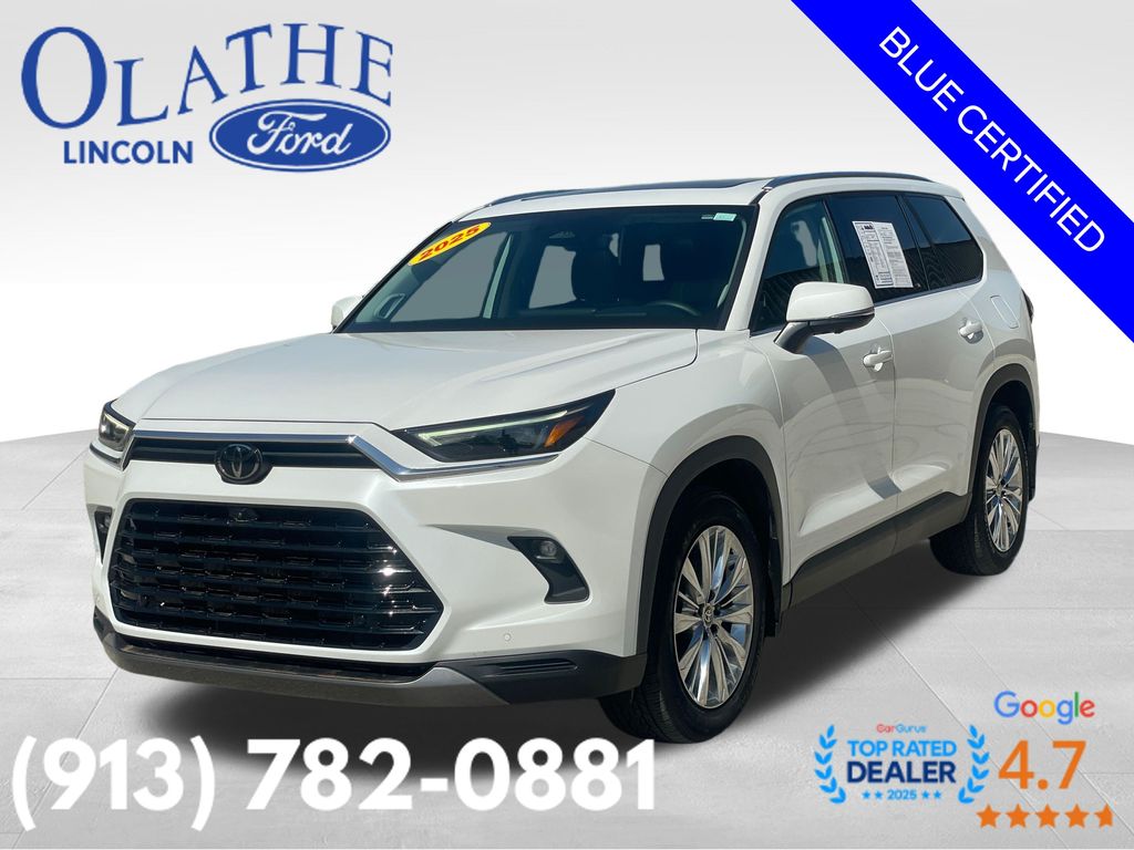 White (Wind Chill Pearl) 2025 Toyota Grand Highlander SUV / Crossover All-Wheel Drive 8-Speed Automatic