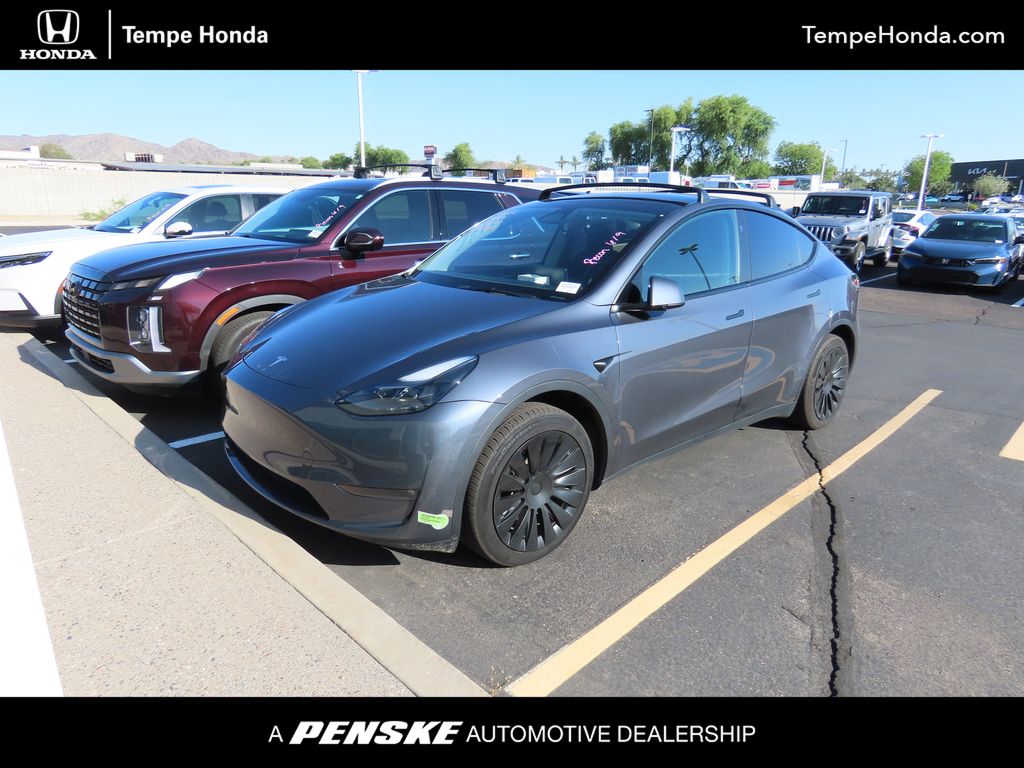 2023 Tesla Model Y Long Range Hero Image